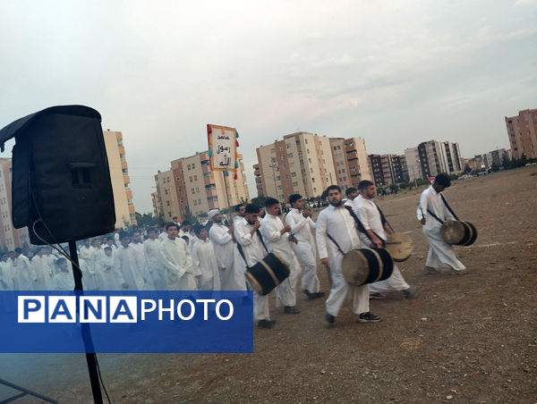 نمایش بازسازی واقعه غدیر در شهر پردیسان