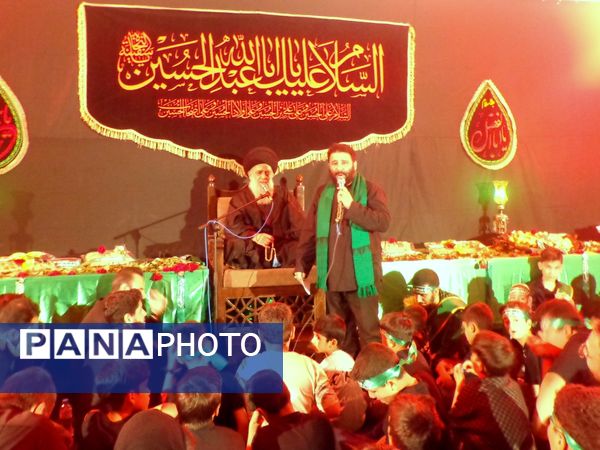 مراسم عزاداری حضرت رقیه (س) در هیات مهندسین بقیع شریف قم