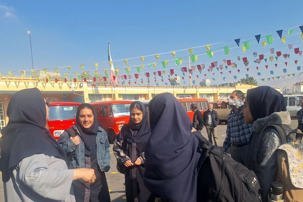 اردوی دانش‌آموزی آموزشگاه پویش به سینما