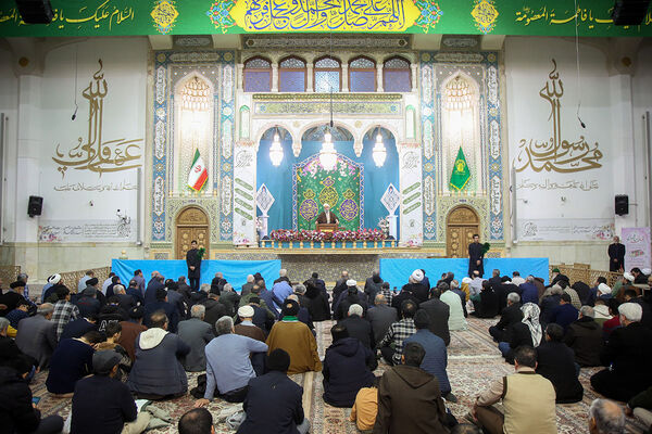 مراسم جشن شب میلاد امام زین العابدین(ع) در حرم حضرت معصومه(س)