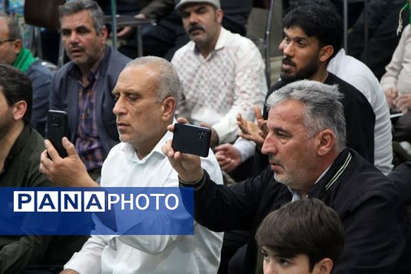 مراسم چهلم شهدای فتنه آمریکایی، صهیونیستی در امامزاده سید نصرالله یزد