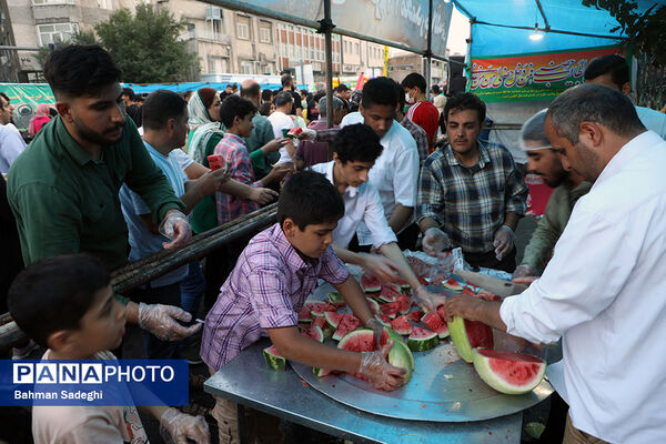 مهمونی ۱۰ کیلومتری غدیر در تهران    