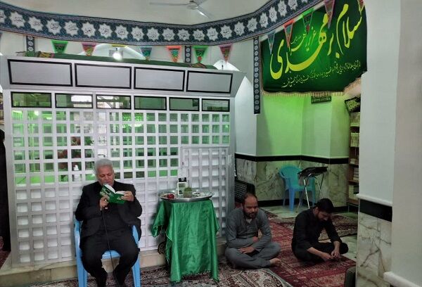  استقبال از سال نو در حریم قدسی امامزادگان روستای صرم

