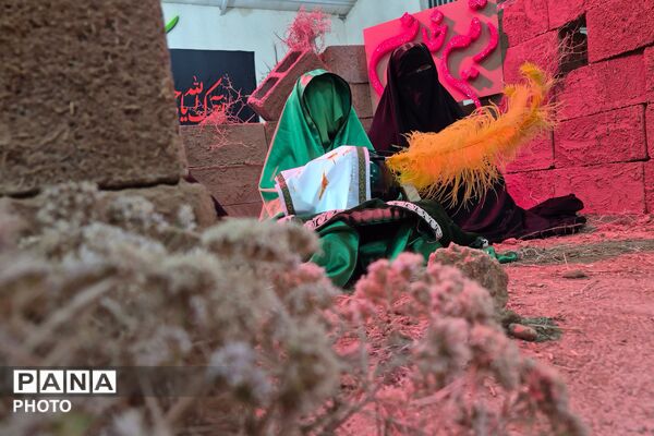 سفره‌ای به نام حضرت رقیه(س)؛ جلوه‌ای از عشق و ارادت در آباده