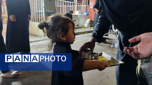 کودکان در پیاده‌روی نجف تا کربلا