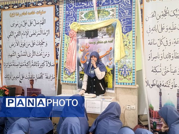 جشن نیمه‌شعبان در دبیرستان دکتر جواد حداد۲ ناحیه پنج مشهد