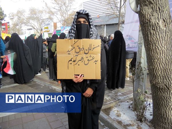 راهپیمایی باشکوه ۲۲ بهمن ماه شهرستان بجنورد 