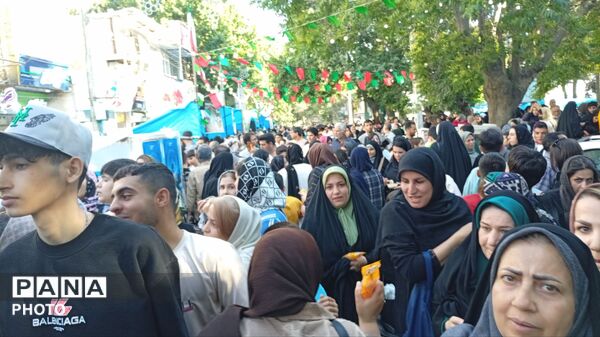 برگزاری عید غدیر در پارک چمران شهرستان ملایر