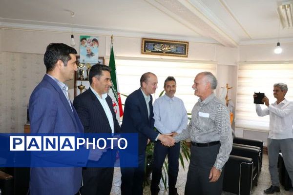 نشست خبری روسای ادارات جهاد کشاورزی، دامپزشکی، منابع طبیعی، تعاون روستایی و امور عشایر شهرستان کاشمر