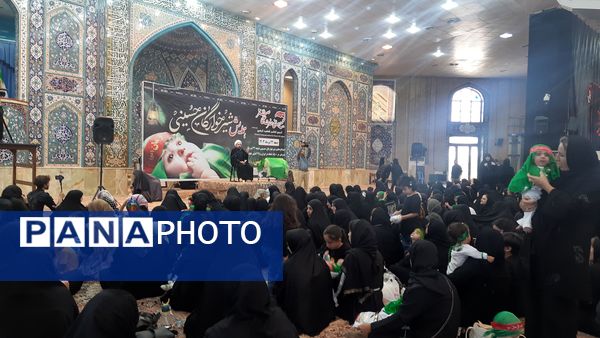مراسم شیرخوارگان حسینی در شهرستان ایلام