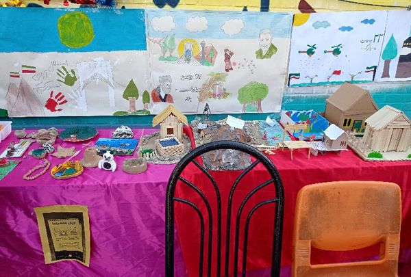 جشنواره ماها در دبستان ربابه هاشمیان یزدی شیروان