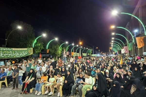 مهمانی یک کیلومتری عید غدیر در لارستان