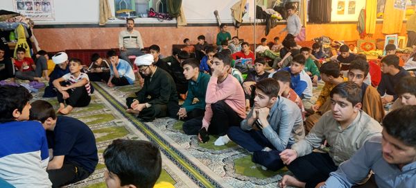 روز دوم اعتکاف پسران آشخانه 