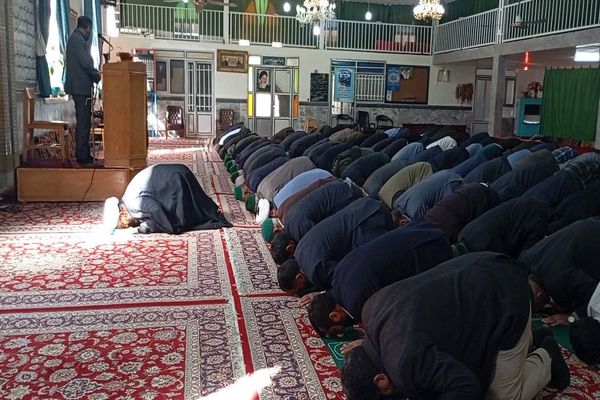 اقامه نماز جمعه در آخرین هفته ماه مبارک شعبان شهر بار نیشابور 