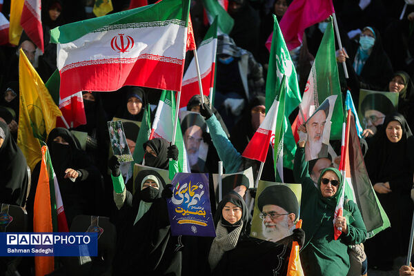 مراسم گرامیداشت حماسه ۹ دی - تهران
