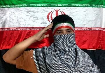 پسران خونخواه رهبر شهید در شهرستان نیشابور 
