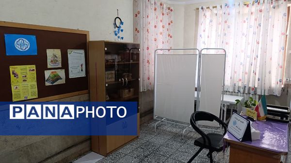 افتتاحیه اتاق بهداشت در دبستان دخترانه شاهد بندرترکمن