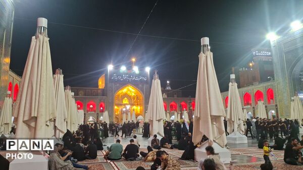 وداع با آقای شهید ایران در مشهدالرضا