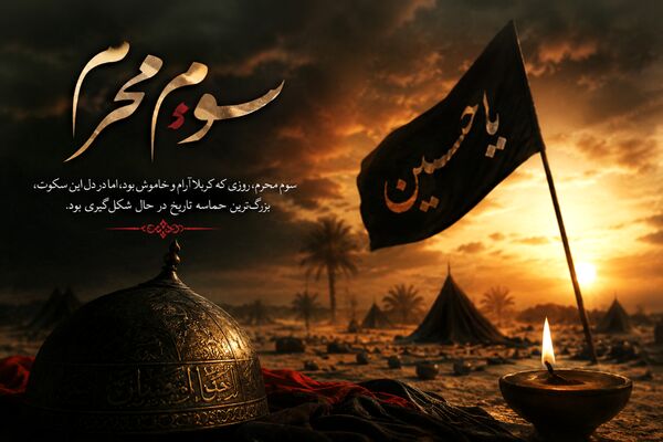 سوم محرم؛ سکوتی که به بلندای یک حماسه شنیده شد