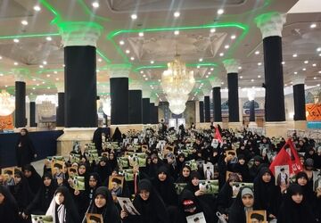 همایش دختران جان فدا در مسجد جمکران