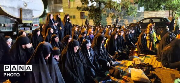 مراسم پر اقتدار انقلابی به همراه نماز استغاثه