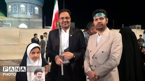 حضور حماسی مدارس قم در تجمعات شبانه آستان مقدس امامزاده موسی مبرقع(ع)