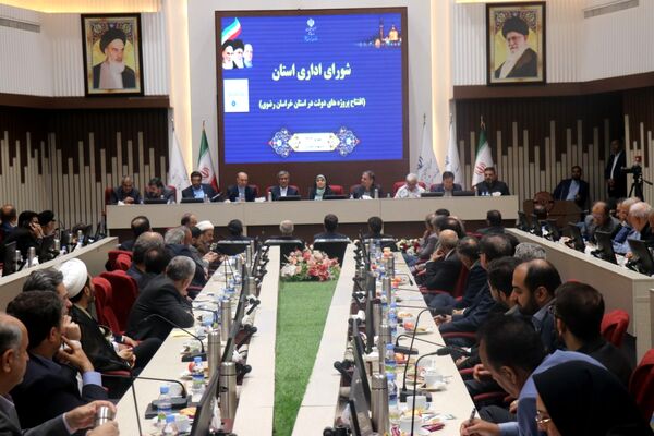 نشست شورای اداری استان خراسان رضوی