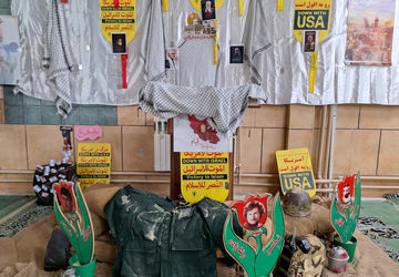 روایت پیشرفت های انقلاب اسلامی در نمایشگاه مدرسه انقلاب 