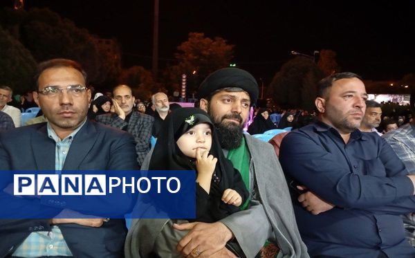 مراسم یادبود شهدای خدمت در شهرستان نیشابور