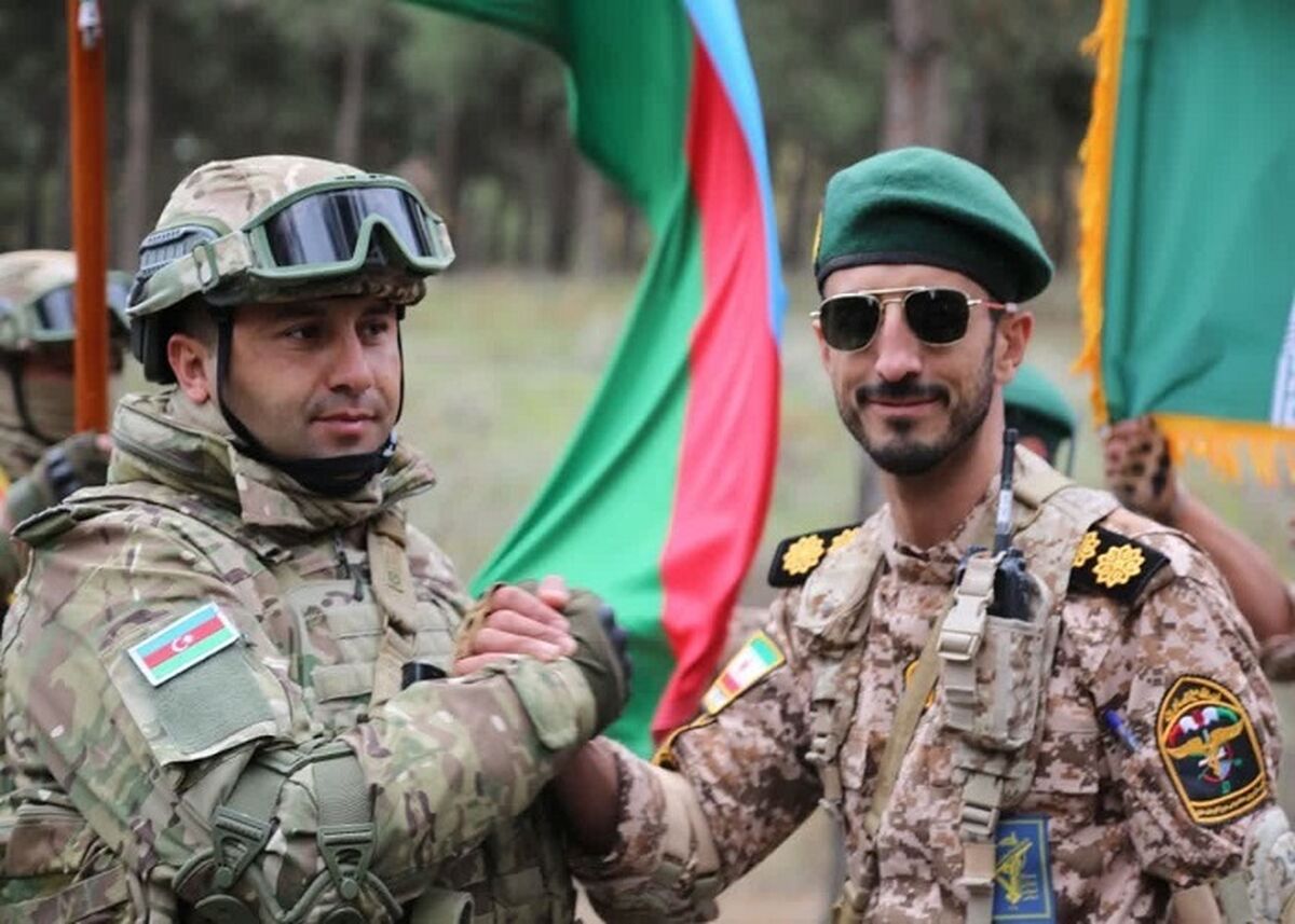 برگزاری دومین روز رزمایش مشترک سپاه پاسداران و ارتش جمهوری آذربایجان