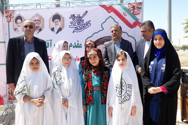 خشت‌گذاری مدرسه در صبا شهر؛ گام مؤثری برای تحول و پیشرفت نظام آموزشی