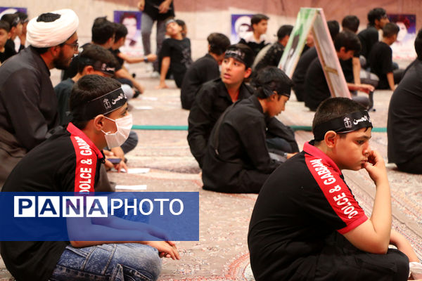 سوگواره «احلی من العسل» در قم-1