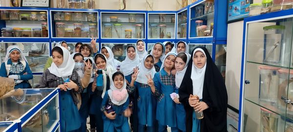 برگزاری اردوی علمی دانش‌آموزان مدرسه سعادت در دانشگاه هرمزگان