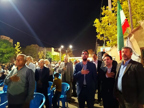 گرامیداشت ۲۲ شهید محله فردوسی با تجلی وحدت مردم و مسئولان خلیل آباد 