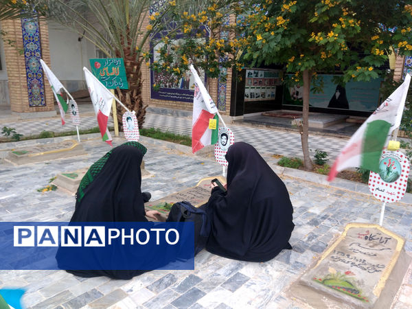 اردوی راهیان نور دختران دانش‌آموز قم