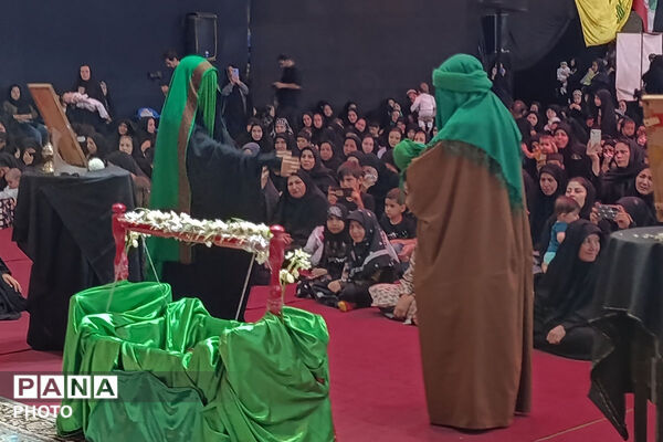 گهواره‌های سبز در سوگ کربلا؛ همایش شیرخوارگان حسینی در بجنورد/2 