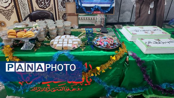 جشن نیمه شعبان در امامزاده سید حمزه قائمشهر