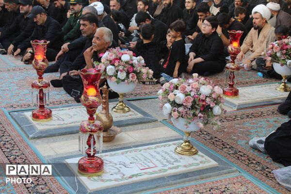 مراسم سالگرد شهیدان شاکری، پرتویان و سلگی در مسجد جمکران