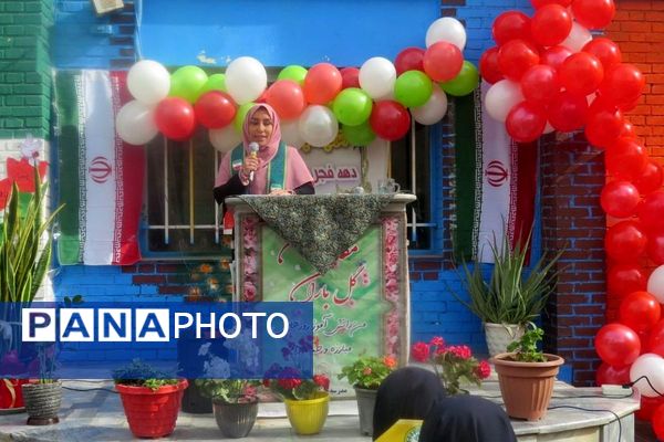 فجر دانش آموزی در قلبِ ری