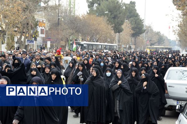 راهپیمایی جمعه نصر در نیشابور