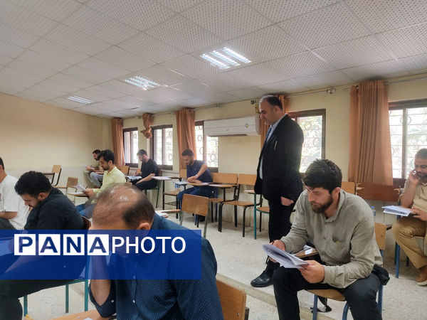 بازدید مدیرکل آموزش و پرورش مازندران از برگزاری آزمون‌ استخدامی فرهنگیان در بابلسر