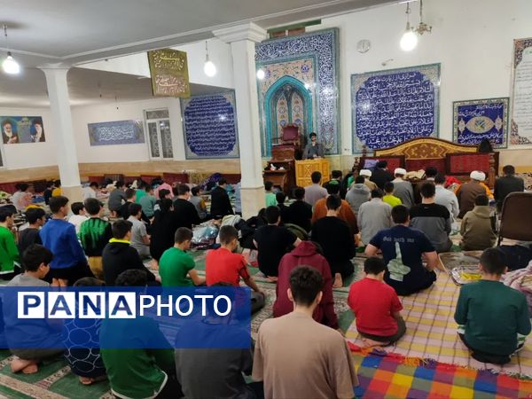 برگزاری اعتکاف دانش‌آموزی در مساجد شهرستان فیروزکوه