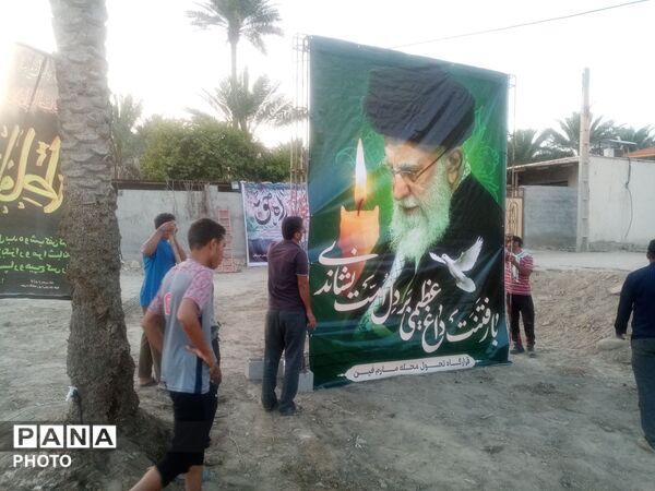 گرامیداشت شهدای دختر مدرسه شجره طیبه میناب