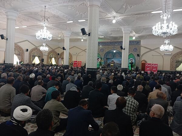  نماز عبادی سیاسی جمعه در شهرستان کاشمر 