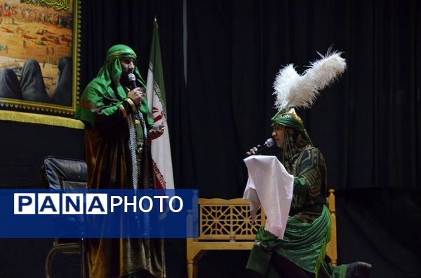 مراسم شب هشتم محرم در  هیئت فرهنگیان 