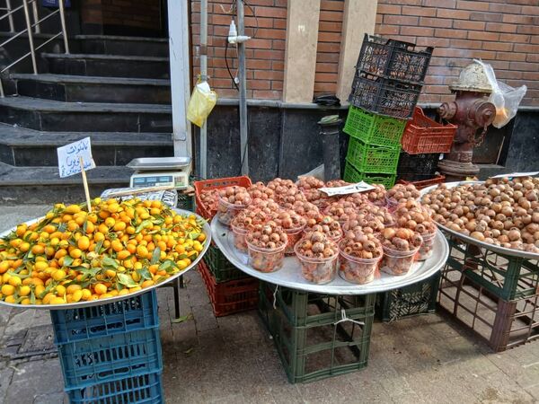 شب یلدا در بازار رشت