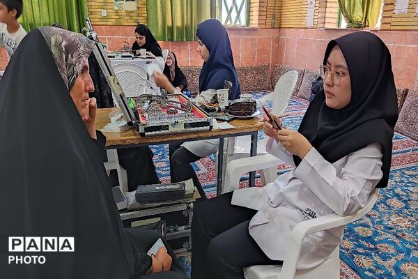 آخرین روز از حضور تیم پزشکی اثر  به همت بنیاد علوی در شهر بار نیشابور