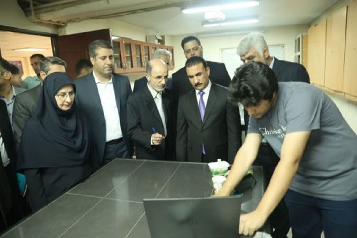 بازدید وزیر آموزش و پرورش عراق از مدارس شهر تهران