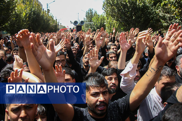 مراسم عزاداری سالروز شهادت امام حسن عسگری(ع) در قم