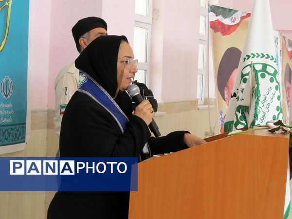 اردوی تمشک دختران بجنورد در اردوگاه شهید چمران 